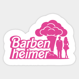 Barbenheimer Sticker